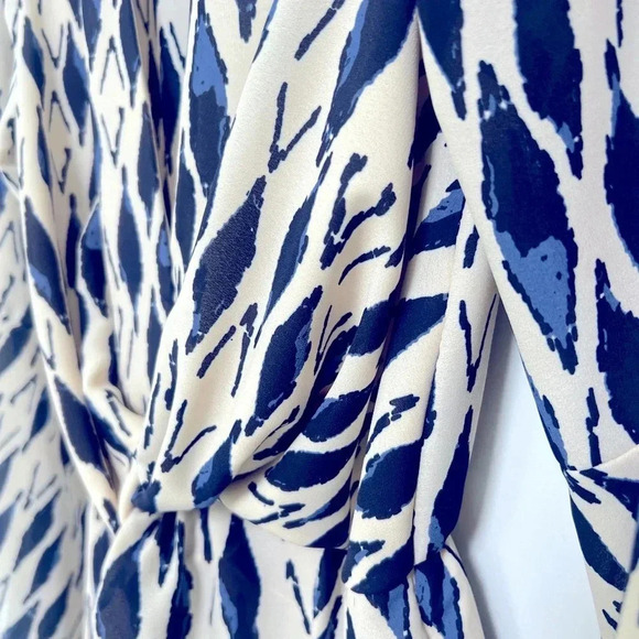 Vici Blue & Cream Dress - Picture 5 of 9